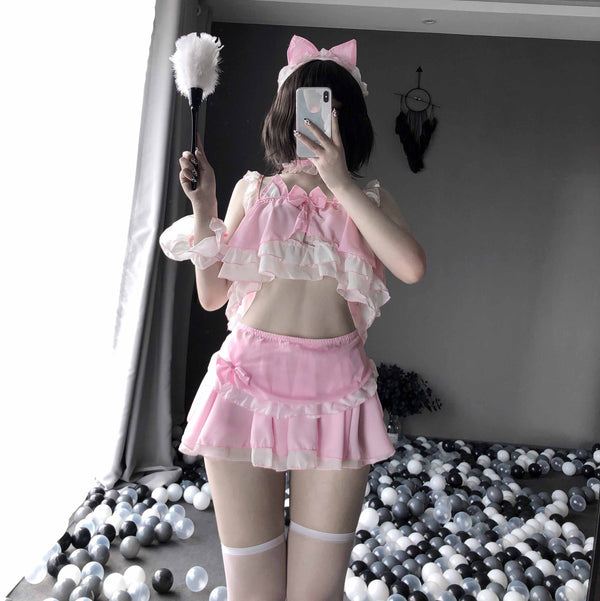 T-2276  Erotic lingerie Sexy cat girl uniform seduction nightclub outfit