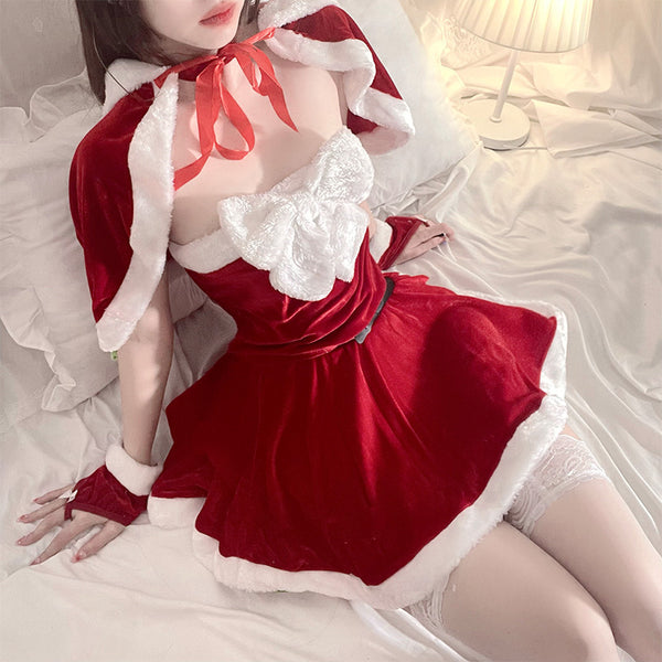 lovingocean M-28 Velvet Little Red Riding Hood set